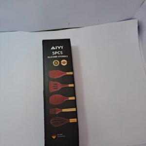 5Pc Silicone Utensils