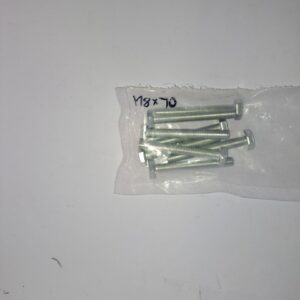 Hex Bolt 8x70 Pkt of 8