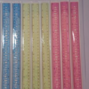 Coloured Ruler Each