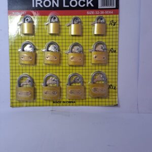 Iron Lock Gold Large