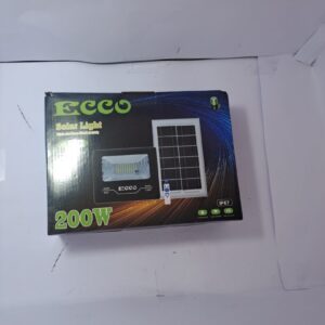 Ecco 200W Solar Flood light