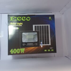 Ecco 400W Solar Flood Light