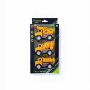 3Pc City Truck Set
