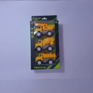 3Pc City Truck Set