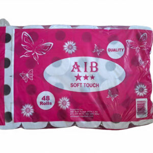 Toilet Paper Single Ply AIB Pink 48's