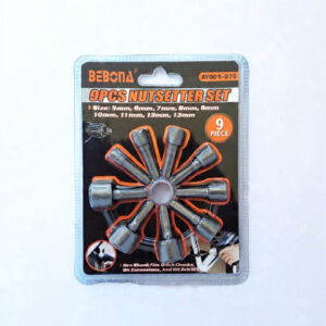 Nut setter Set 9 piece