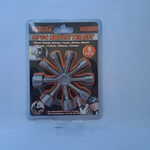 Nut setter Set 9 piece