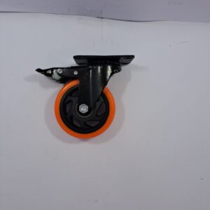 Orange PVC Wheel Brk #41