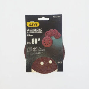 Velcro Disc 125mm Grit 80