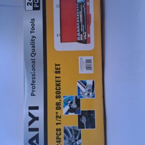 24 Piece & Case Socket Set