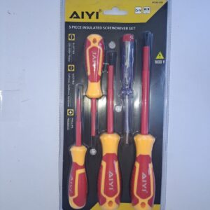 5Pc Insulated Screwdriver Set