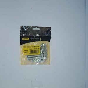 Set Screw & nut 8x50 Galvanised