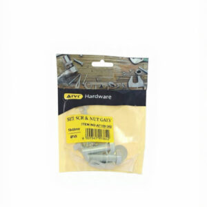 Set Screw & nut 10x35 Galvanised