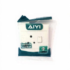 Single switch socket 4x4