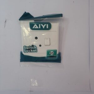 Single switch socket 4x4