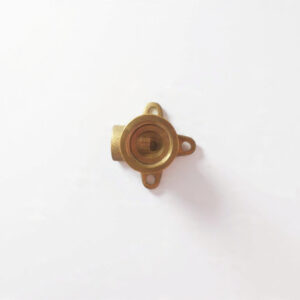 Copper Elbow Wal Plate15x1/2F