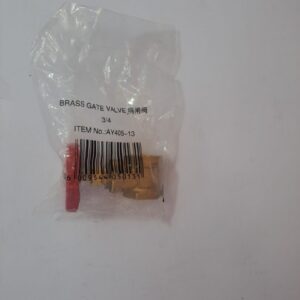 Brass Gate Valve 3/4
