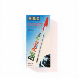 ABC Ball Point Pen Red 50's