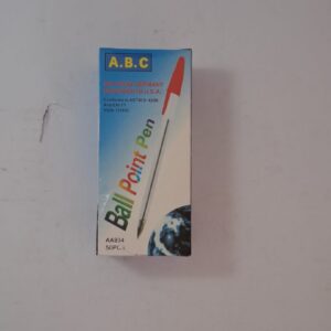 ABC Ball Point Pen Red 50's