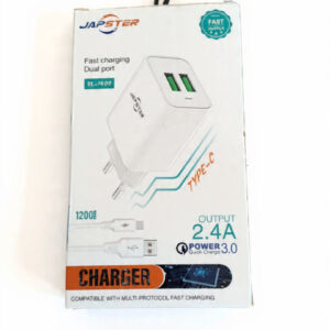 Japster Fast Dual Charger C-Type