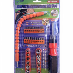 43pc Screwdriver Bit Set