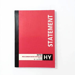 Statement Pen Carbon Duplicate Book