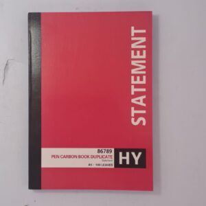 Statement Pen Carbon Duplicate Book