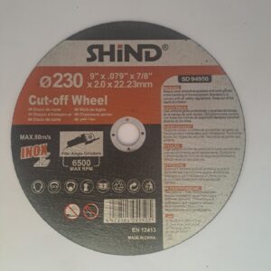 SHIND Cutting Disc230x2x22