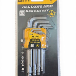 9Pc Ballong Arm Allen Keys