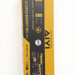 AIYI 1/2 12PC PT Socket Set