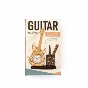 Guitar Table Clock