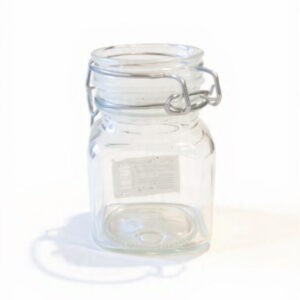 Sml Clear Glass Jar 5x8cm