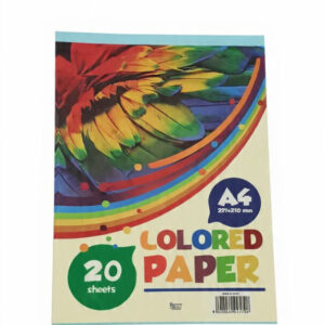 Colored Paper 20 Sheets